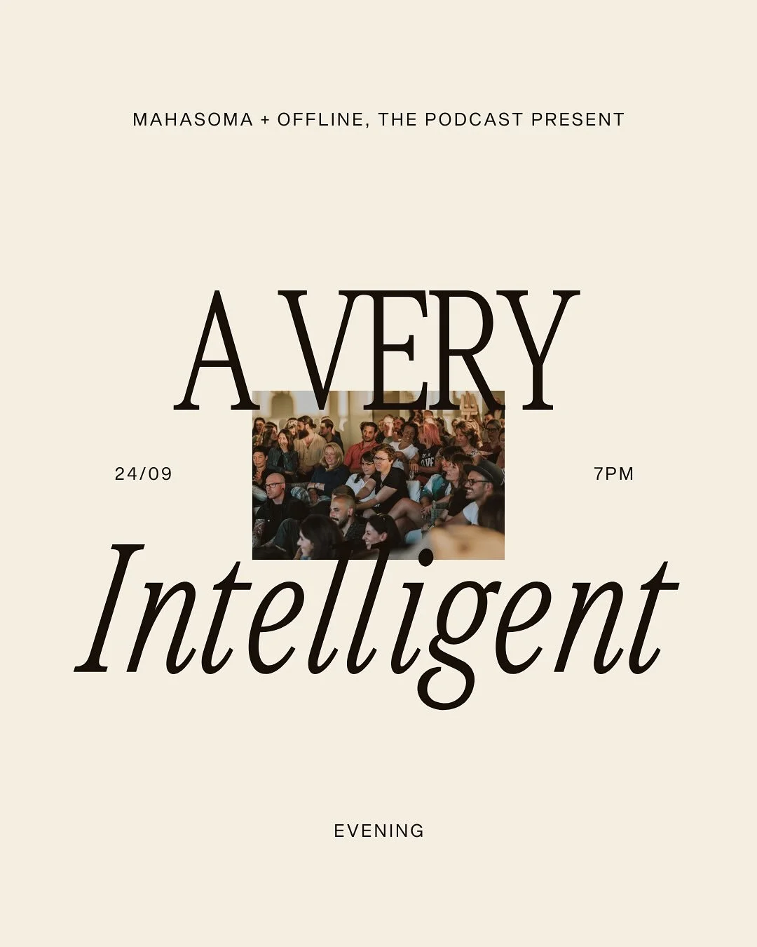 Using AI? Wondering where it&rsquo;s all going? How using AI intersects with ethics and values? Will AI ever become fully consciousness? Can it transcend?

Come join @alisonlarsenrice from @getoffline.co and @laura_poole from @mahasoma for A Very Int