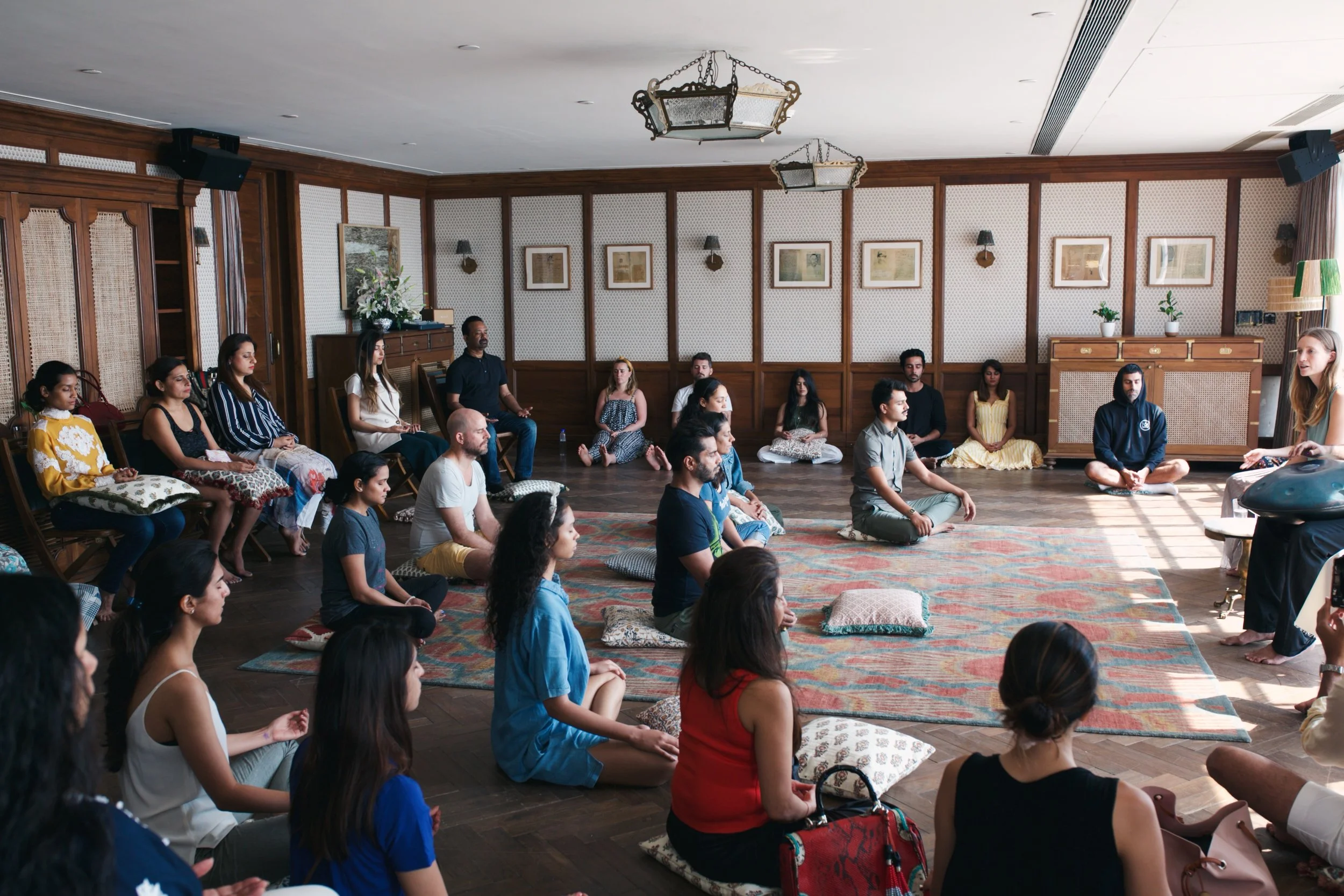 Meditation Talk at Soho House, Mumbai 2019