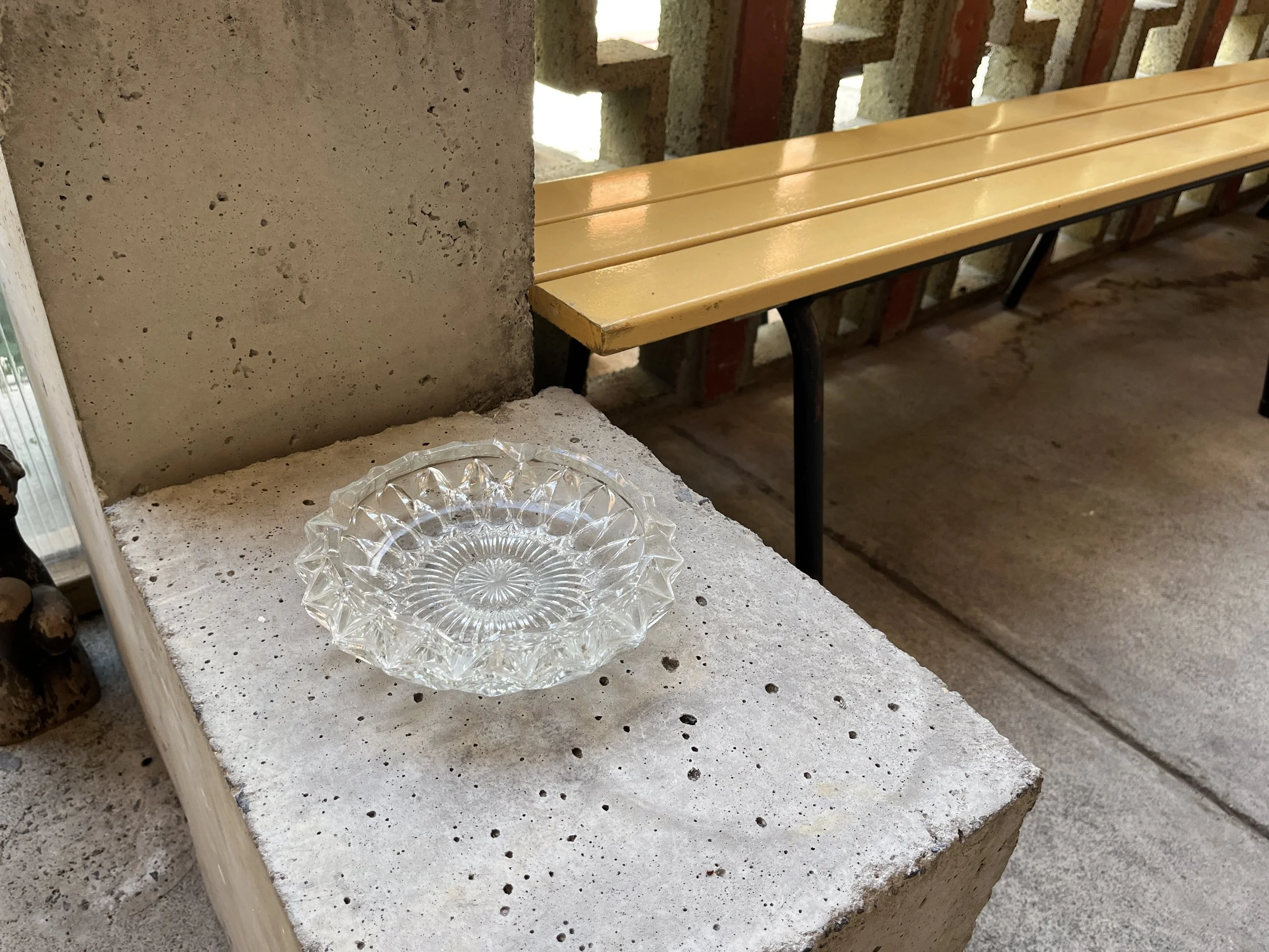 Step 6. Empty ash trays into kitchen bin