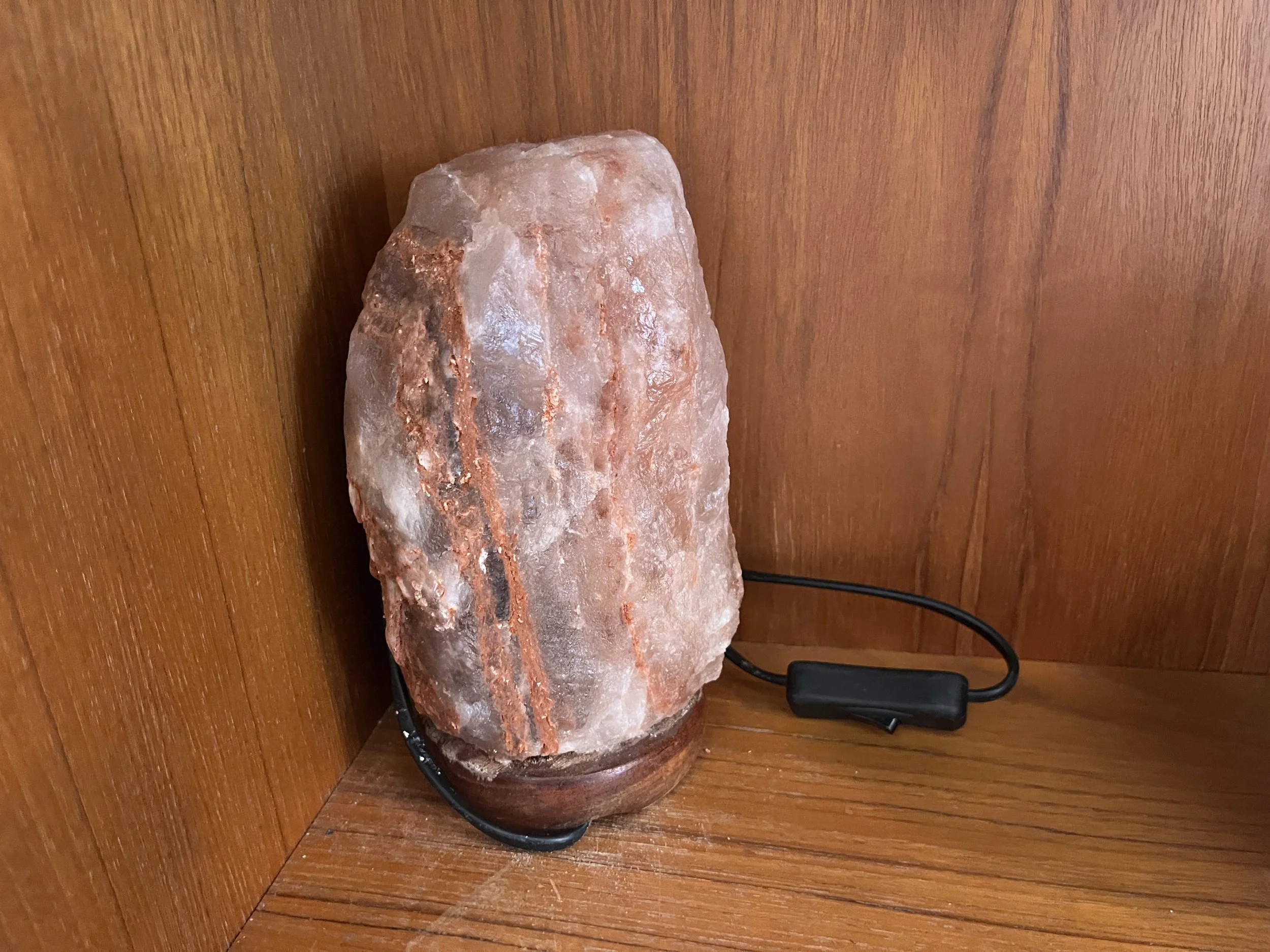 Step 13. Switch off salt lamp