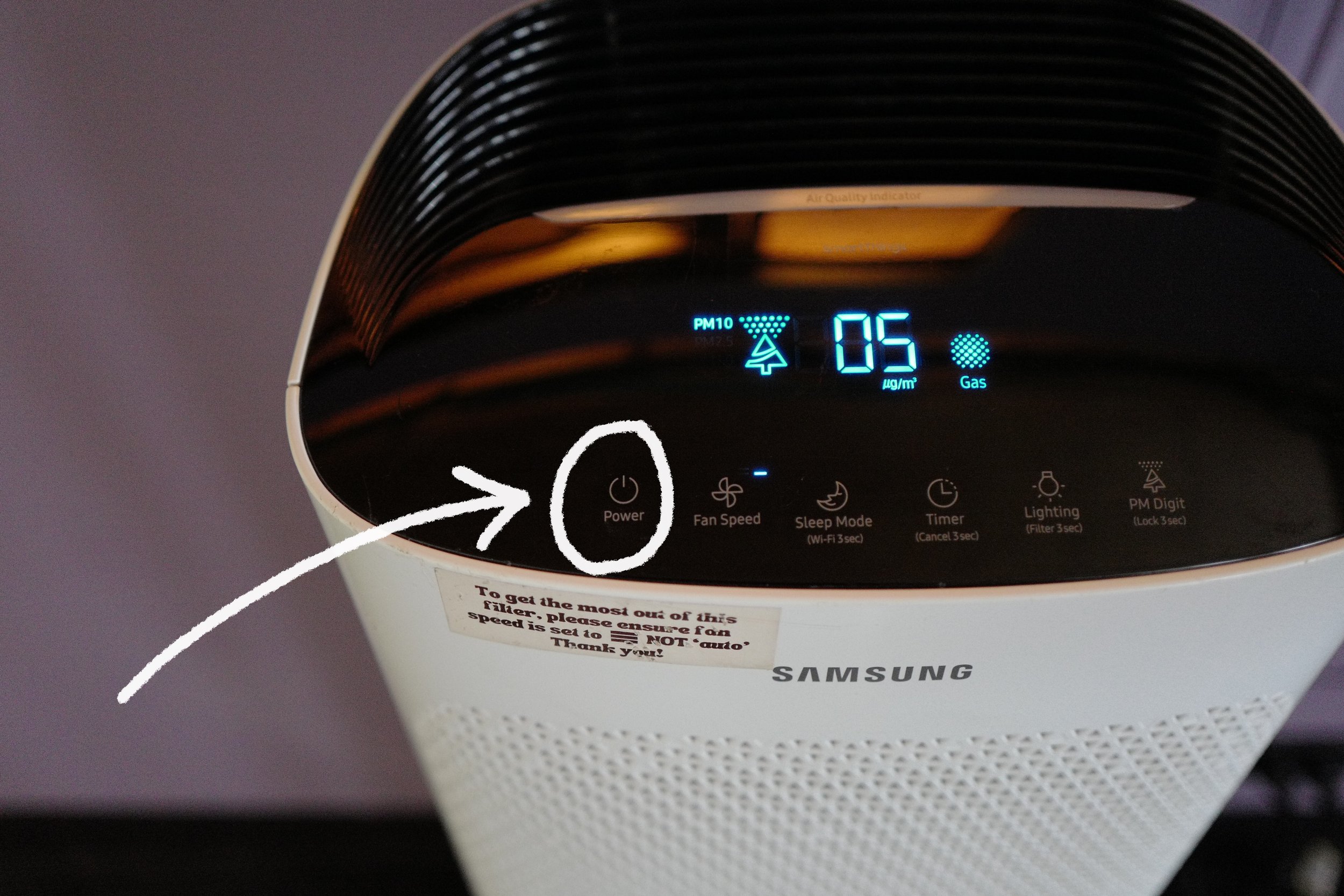 Step 18. Turn Off Purifiers - via button at top of each unit