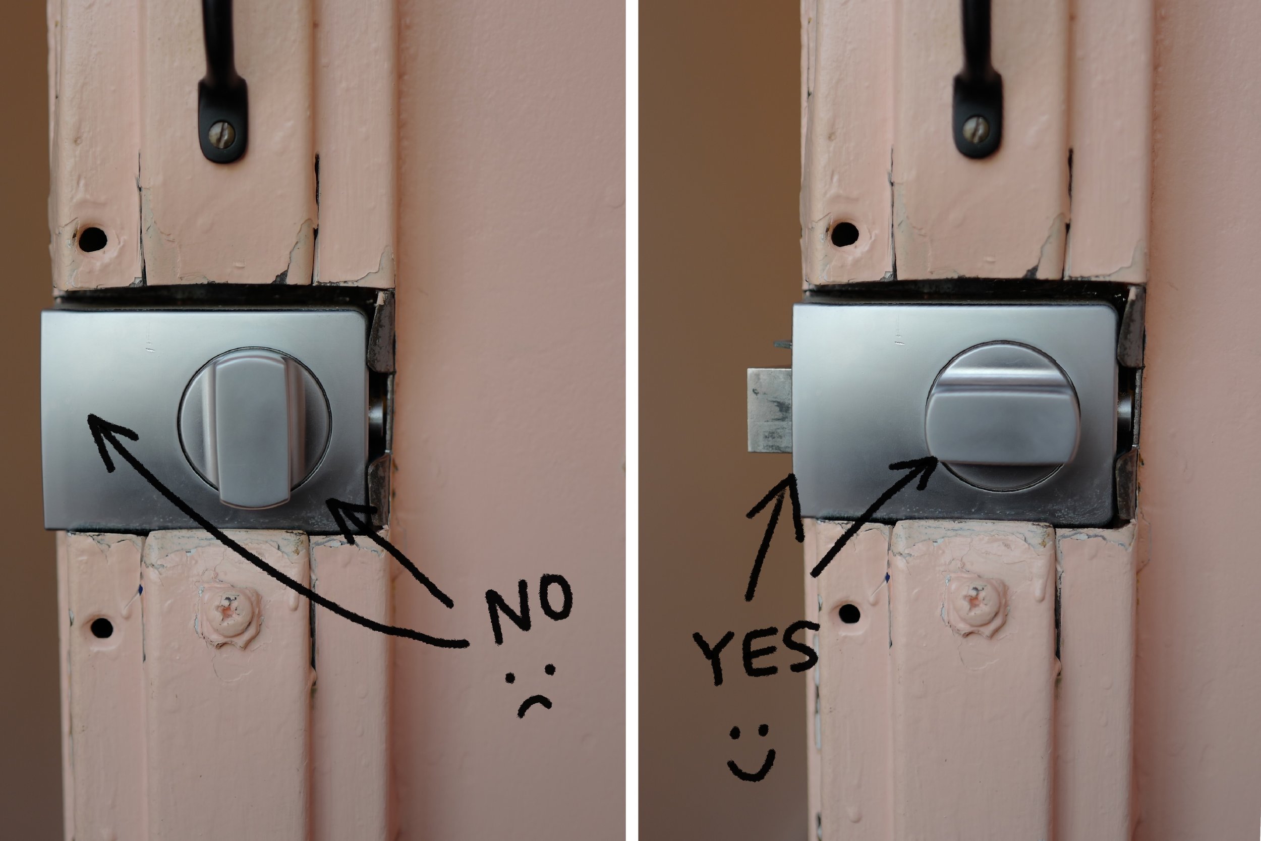 Step 11. Ground Floor Entry Door - Close on your way out, ensure it’s locked