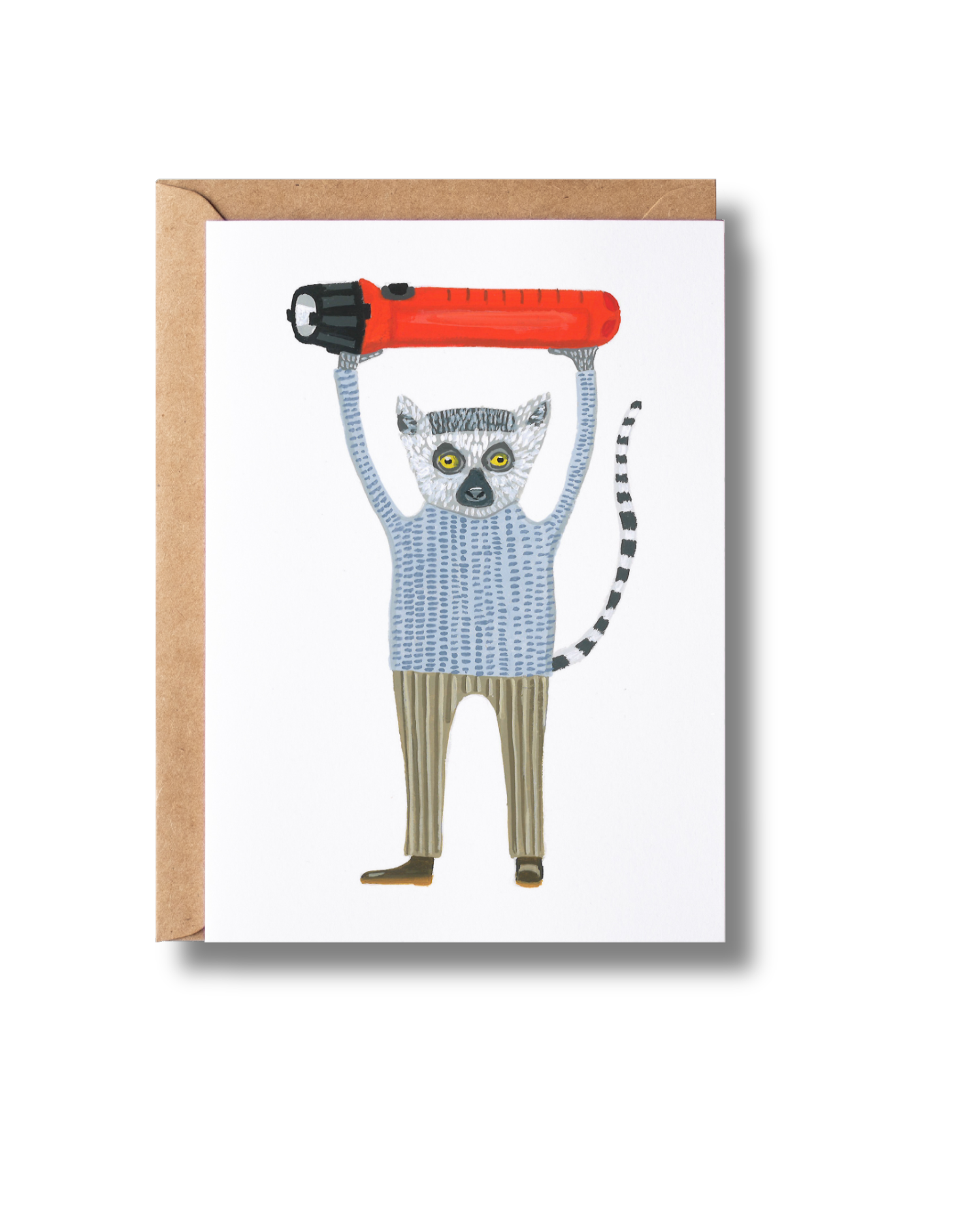 'Flashlight lemur'