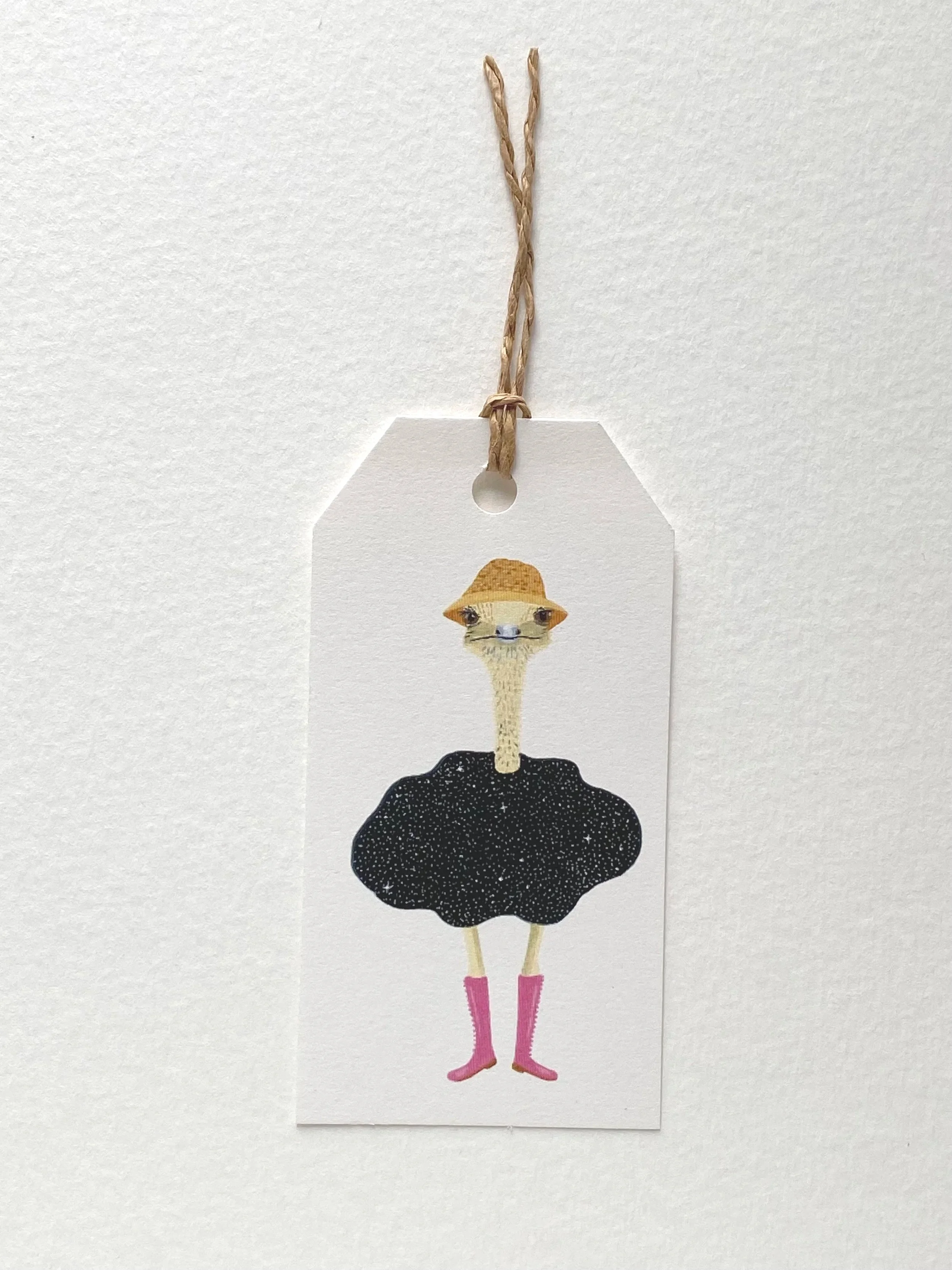 'Ostrich in boots'