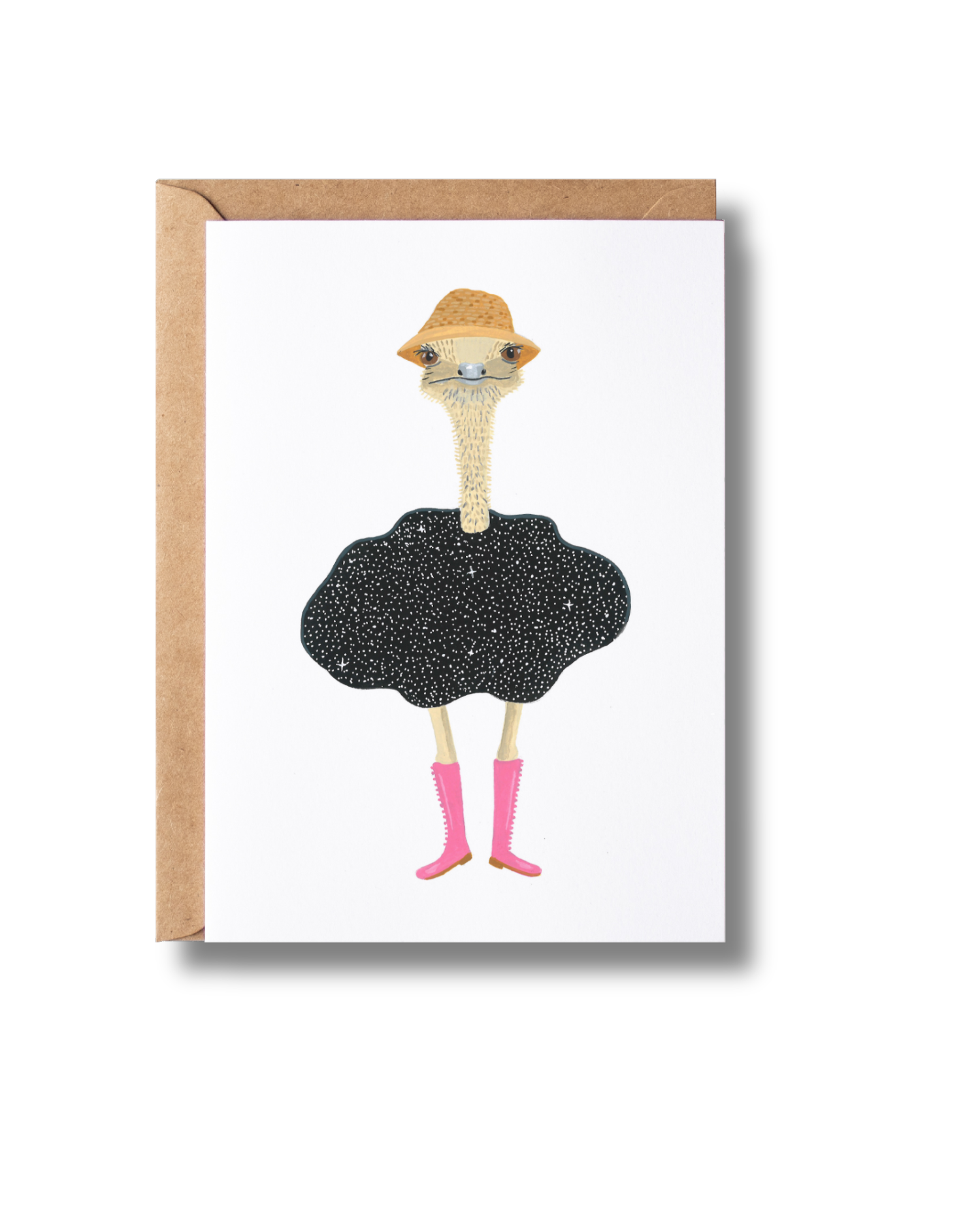 'Ostrich in boots'