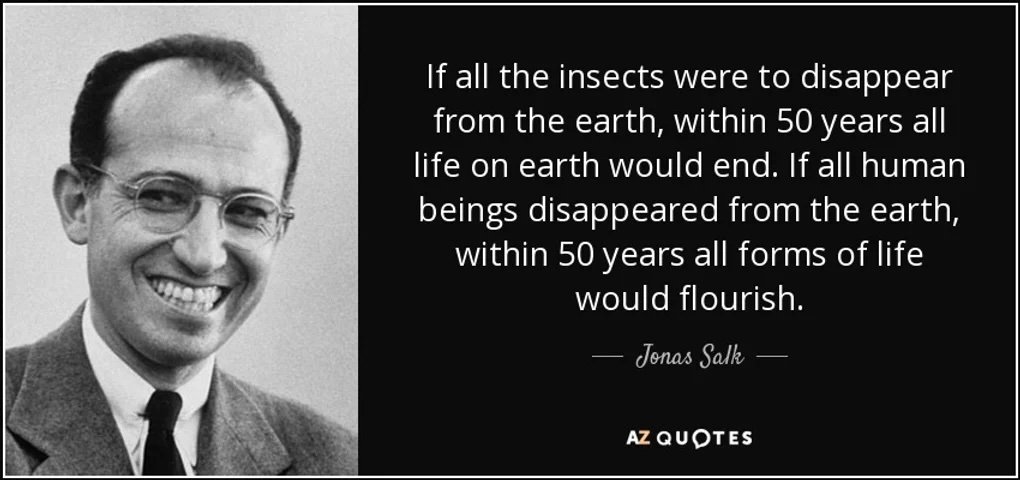 Dr. Salk's anti-humanity quote, Reshma Saujani's astonishing (lack of) experience and three