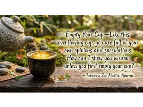 Classroom Magic #1: Empty Your Cup!