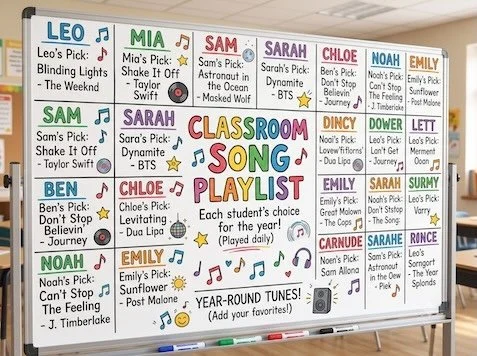 Classroom Magic #5: Have a Classroom Playlist