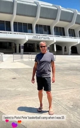 The Pete Maravich Assembly Center on the LSU campus