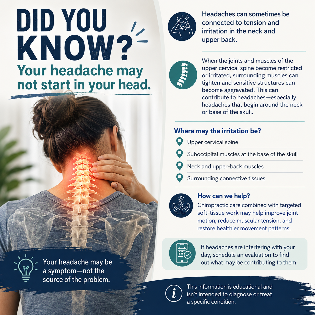 Could Your Headache Be Coming From Your Neck?