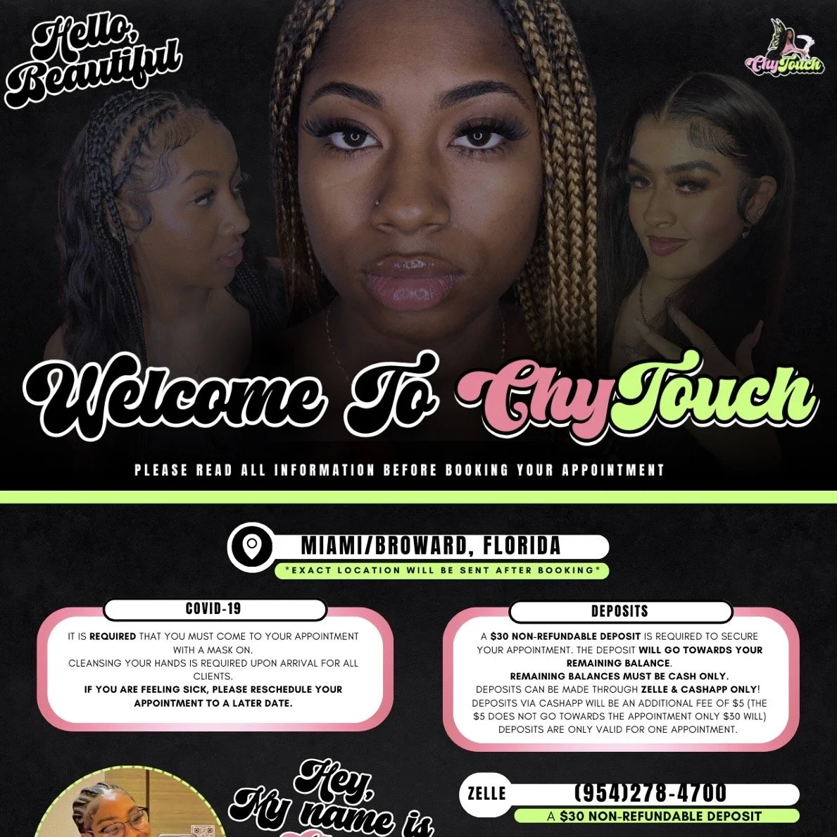 CLIENT-READY BOOKING PAGE | Built to inform, convert, and secure appointments | Tap image to view live site ↑