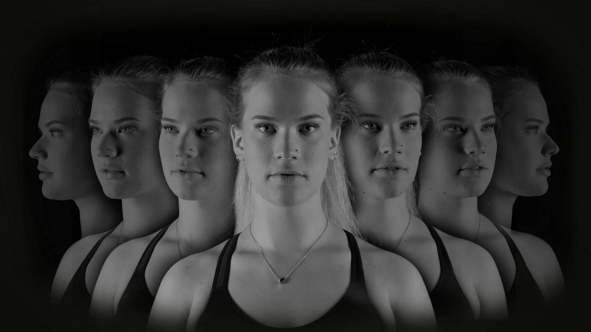  Fotograf/-in:  Alfred Nevsimal  
 Titel:  Sieben Sabrinas  
   Alfred Nevsimal   