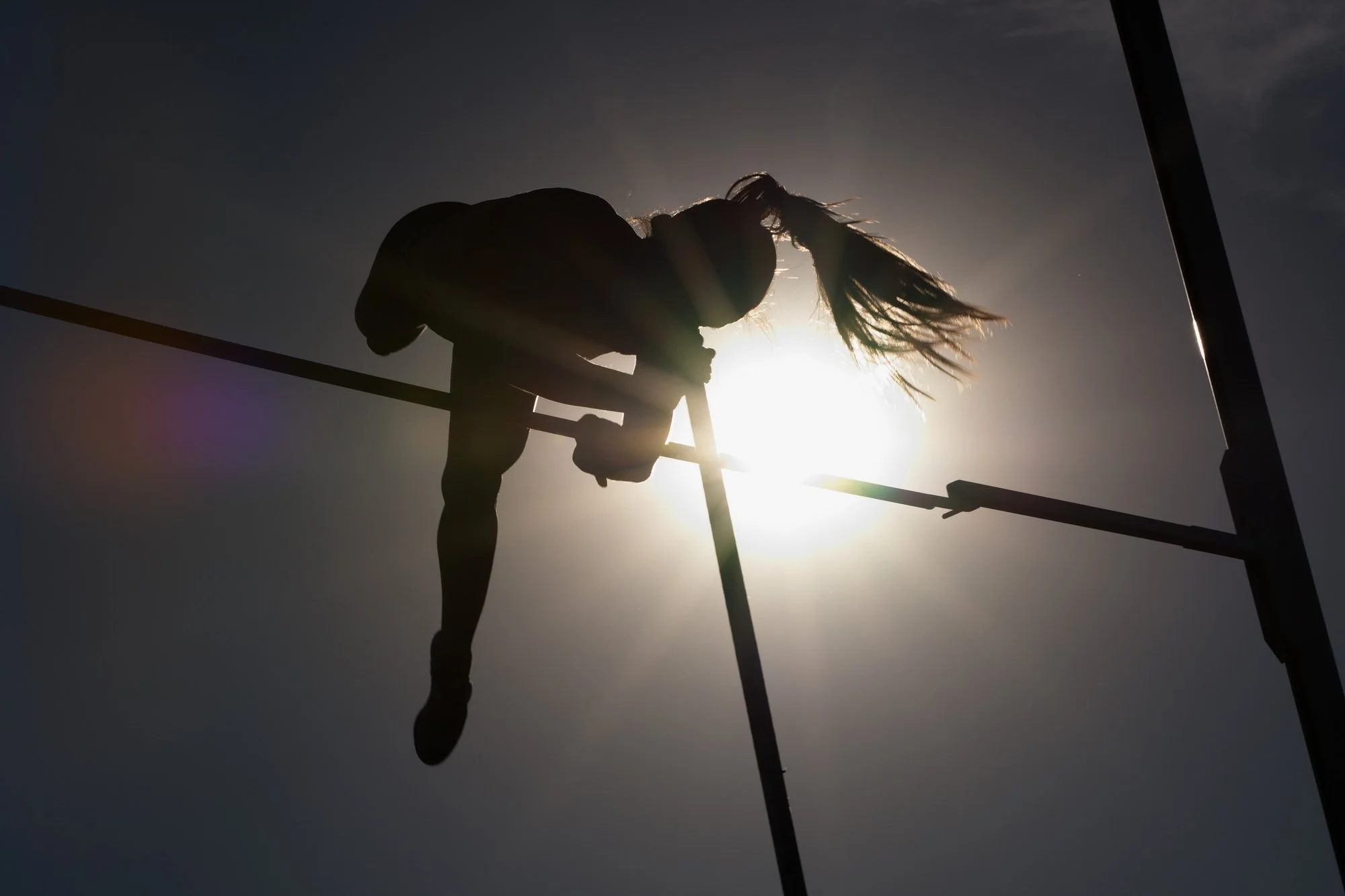  Fotograf/-in:  Alfred Nevsimal  
 Titel:  Stabhochsprung  
   Alfred Nevsimal   