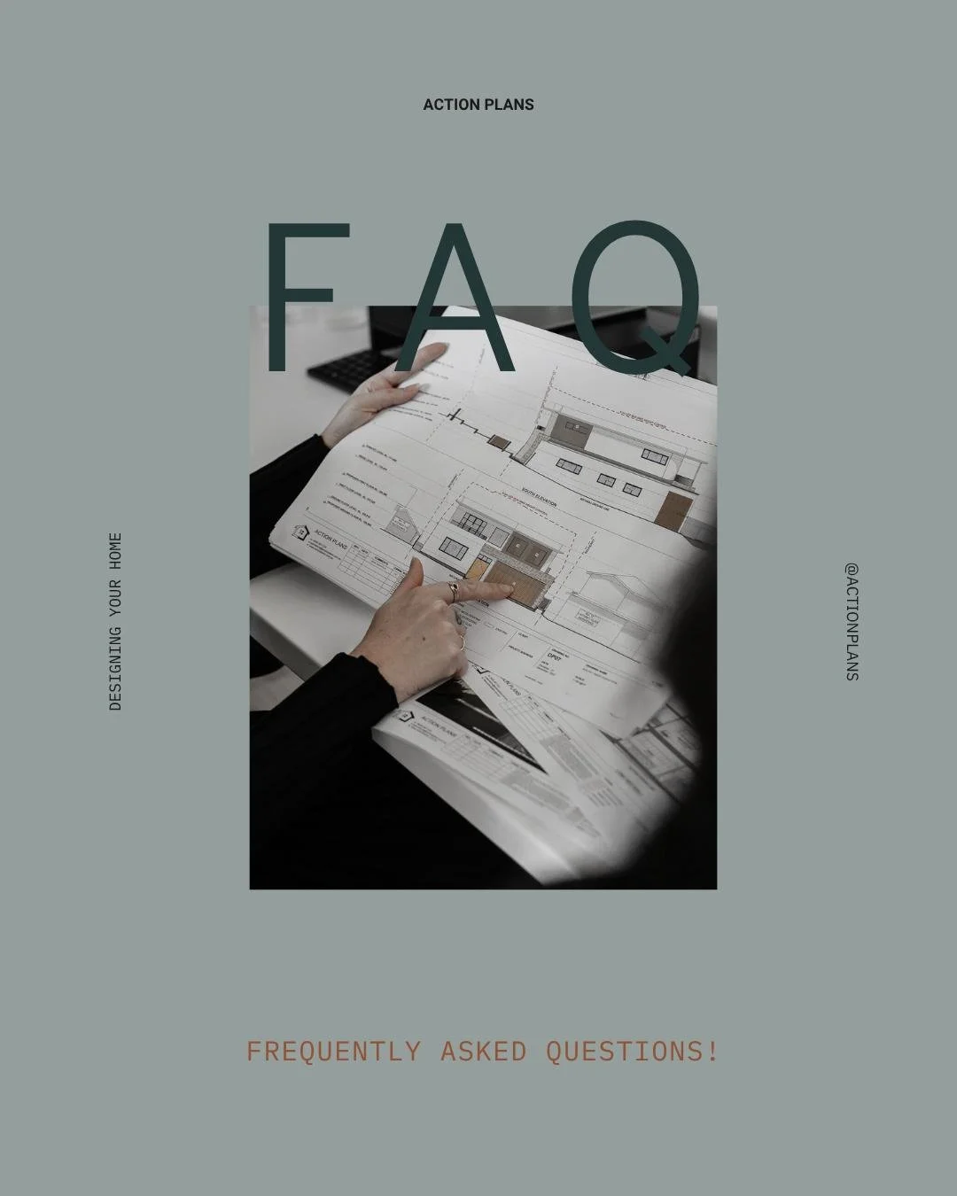 Got questions? We&rsquo;ve got answers! ⁣
&bull;⁣
#designideas #actionplans #northernbeaches #sydney #buildingdesign #renovating #homeideas #planner #innovative #buildings #floorplan #drafting #draftinganddesign #houseplans #homedesign