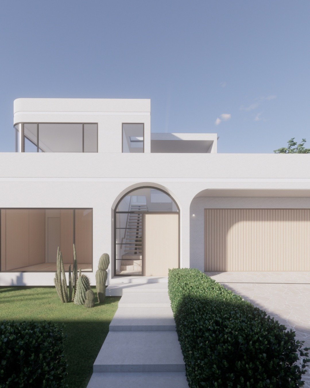 Starting fresh - This knock-down rebuild is all about unlocking the full potential of the site and creating a home designed around the way our clients live.⁣
&bull;⁣
#northernbeaches  #actionplans #renovating #buildingdesign  #homeliving #floorplan #