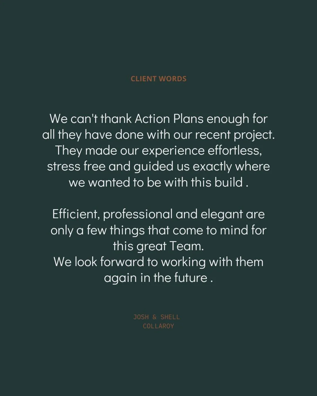 Nothing better than happy clients&hellip; except when they come back for round two 🙌⁣
&bull;⁣
#northernbeaches #actionplans #renovating #buildingdesign #homeliving #dreamhomes  #decorinspo