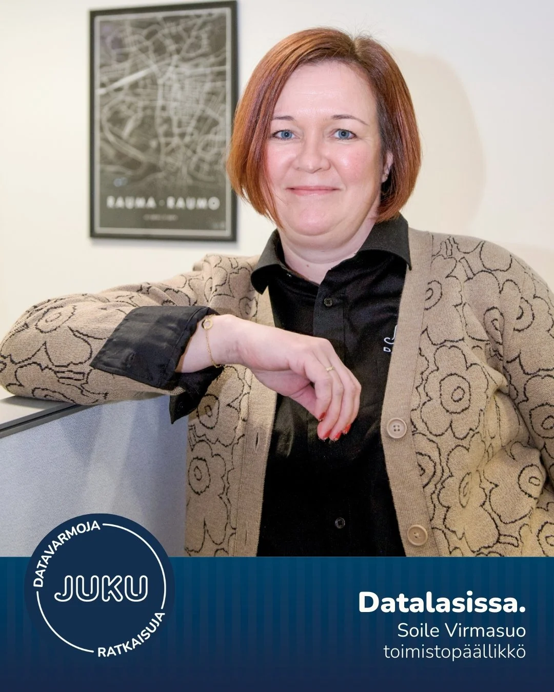 Datalasissa – Soile Virmasuo: ”Yhdessä yksilöiden vahvuuksia hyödyntäen”