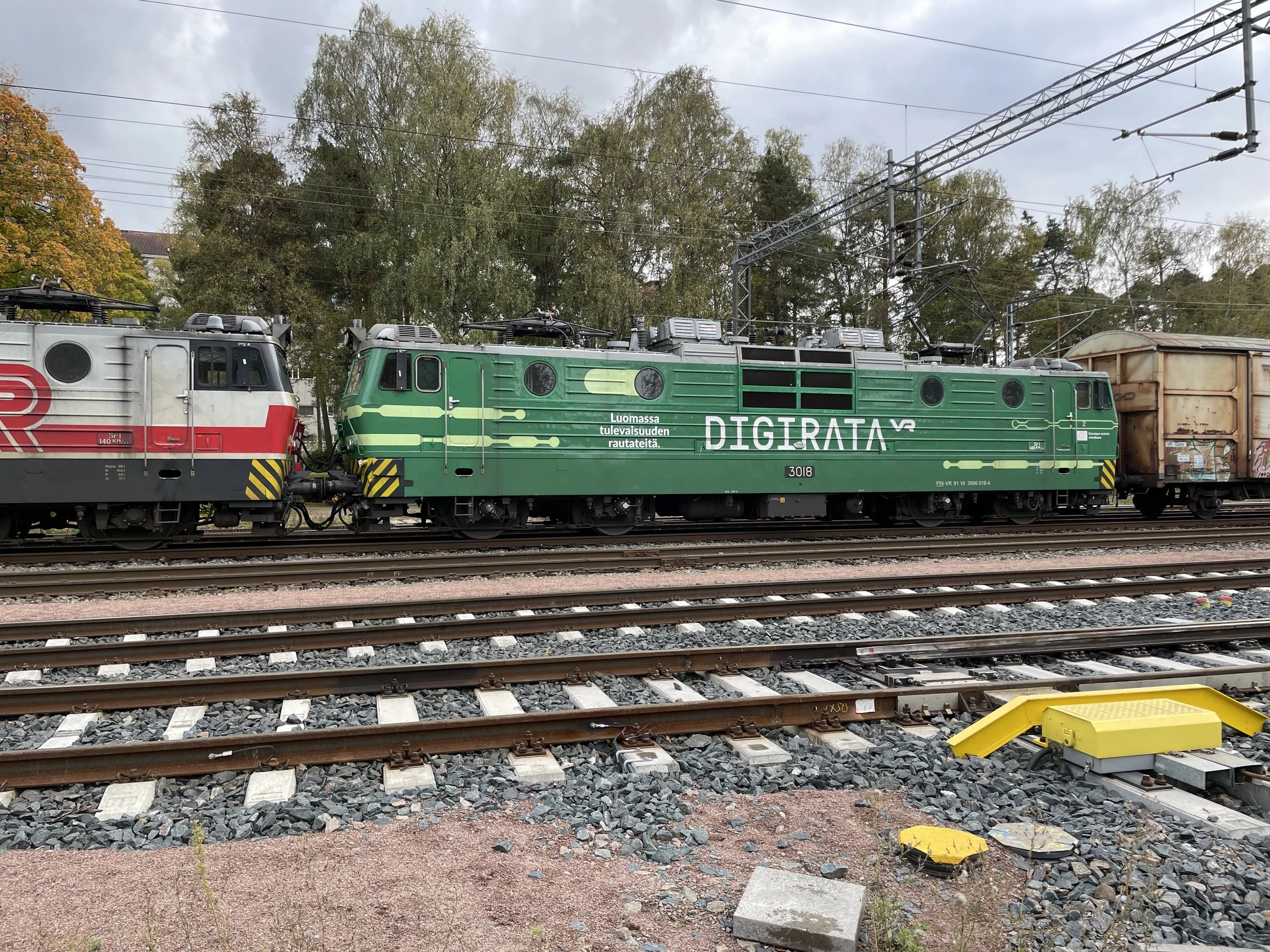 Digirata uudistaa junien kulunvalvontaa – Destia valitsi kumppanikseen Rauman Jukun