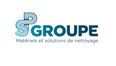 Logo avec le texte 'GROUPE' et 'Matériels et solutions de nettoyage' en dessous.