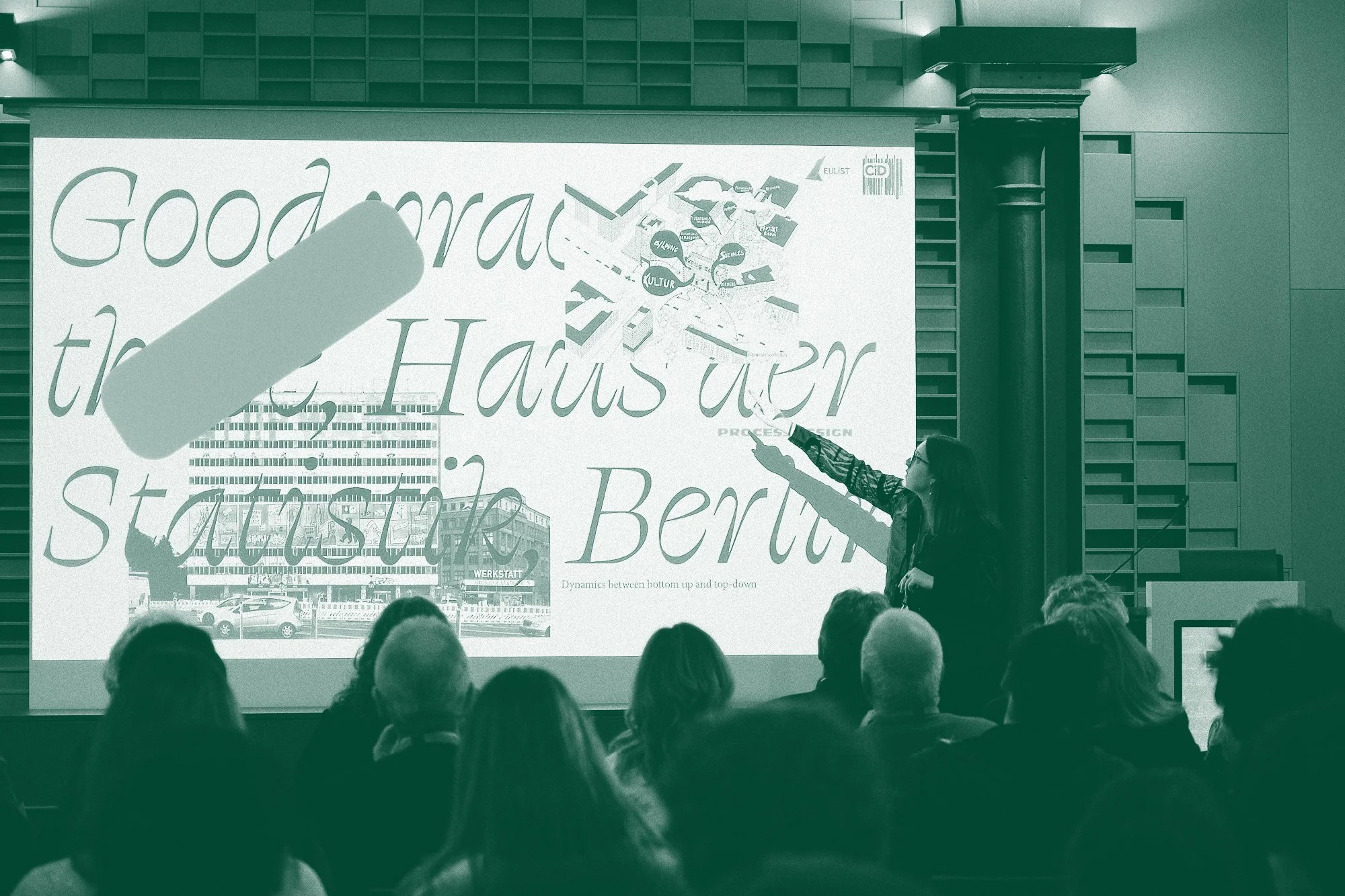 Presenting CiD at EULiST, Hannover, Dez 25