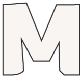 Black and white letter Autodesk Maya logo with stylized design.