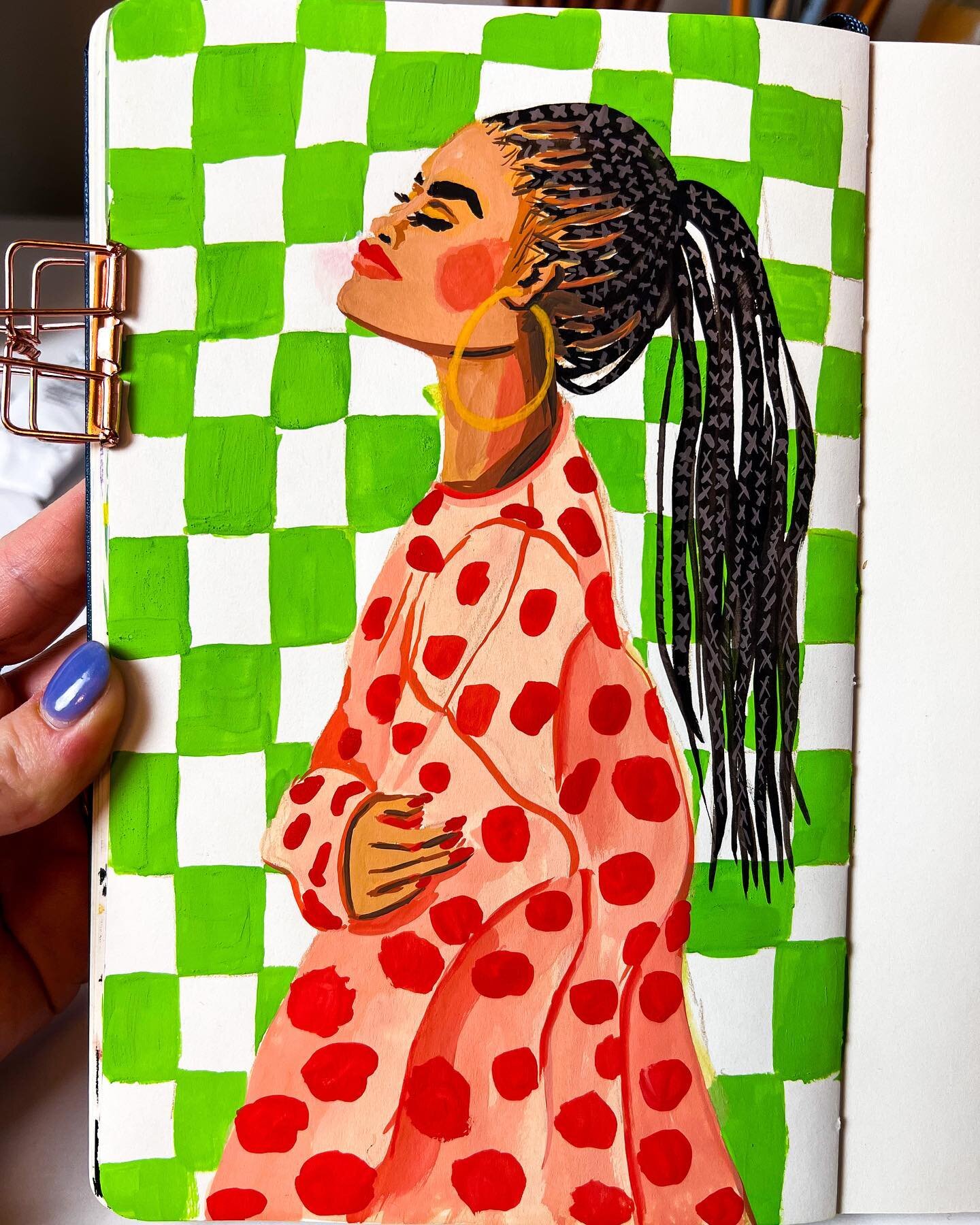 FACETOBER prompt&nbsp;9!

Tiles | Braids | Relaxed

Art challenge hosted by&nbsp;@charlyclements&nbsp;💕

#facetober&nbsp;#facetober2023&nbsp;#charlyclements&nbsp;#gouachepaint&nbsp;#gouache&nbsp;#gouachepaintings&nbsp;#gouachepainting&nbsp;#gouachea