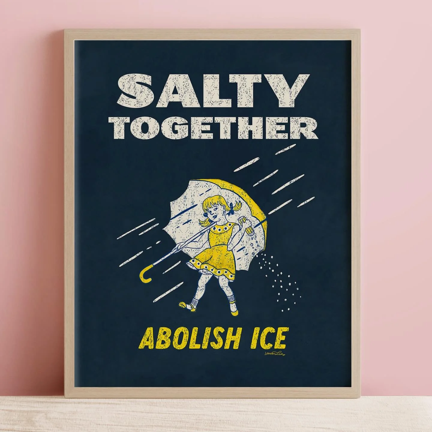 🧂 SALTY TOGETHER 🧂 I&rsquo;m absolutely gutted by the sickening violence in the United States right now. It&rsquo;s unacceptable and each of us must do our little part to resist. 

📞 Call your Senators and tell them to vote NO on additional fundin