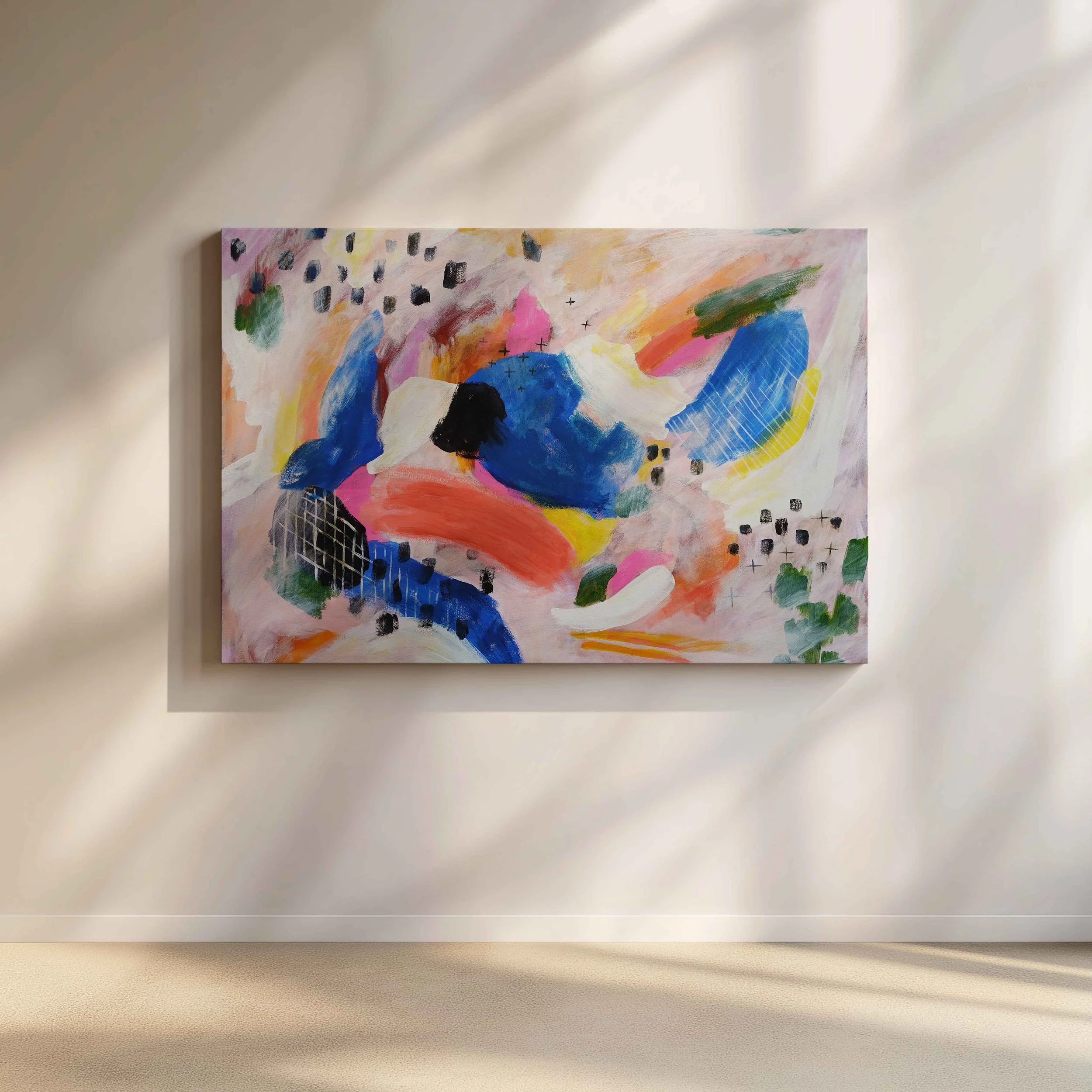 I Escaped An Evangelical Cult | Abstract Art Canvas Print