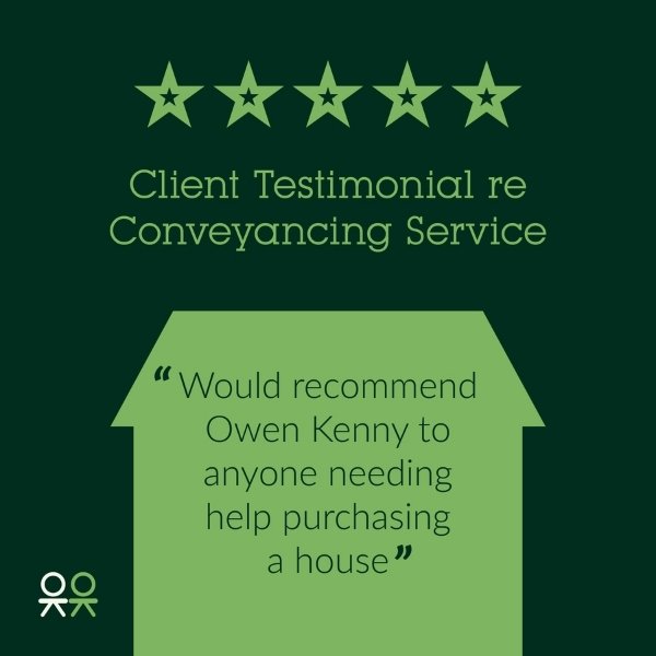 Client Testimonial re Conveyancing Service