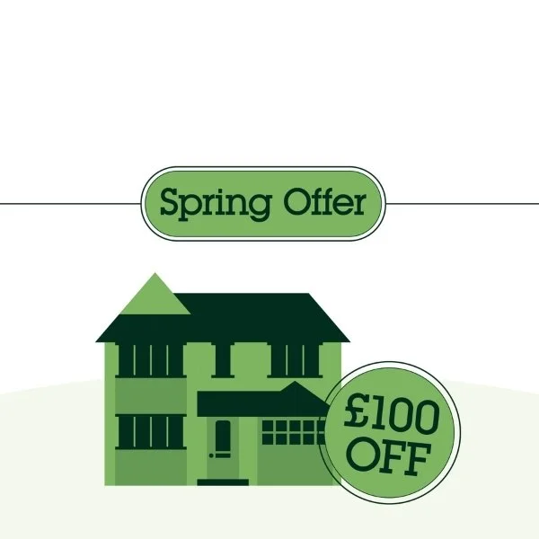 Spring offer on our conveyancing fees continues during April