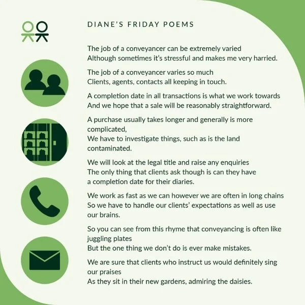 Diane’s Friday Poems