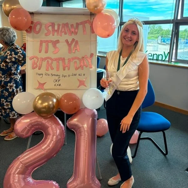 21st&nbsp;birthday celebrations
