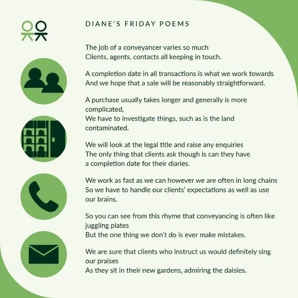 Diane’s Friday Poems