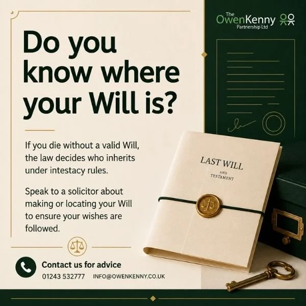 Do You Know Where Your Will Is?