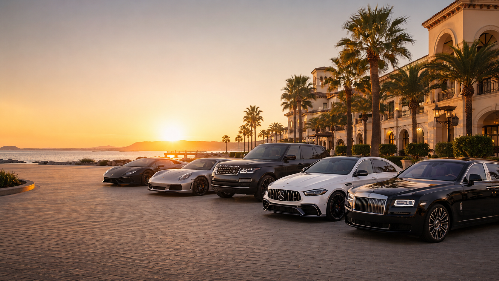 Luxury rental fleet