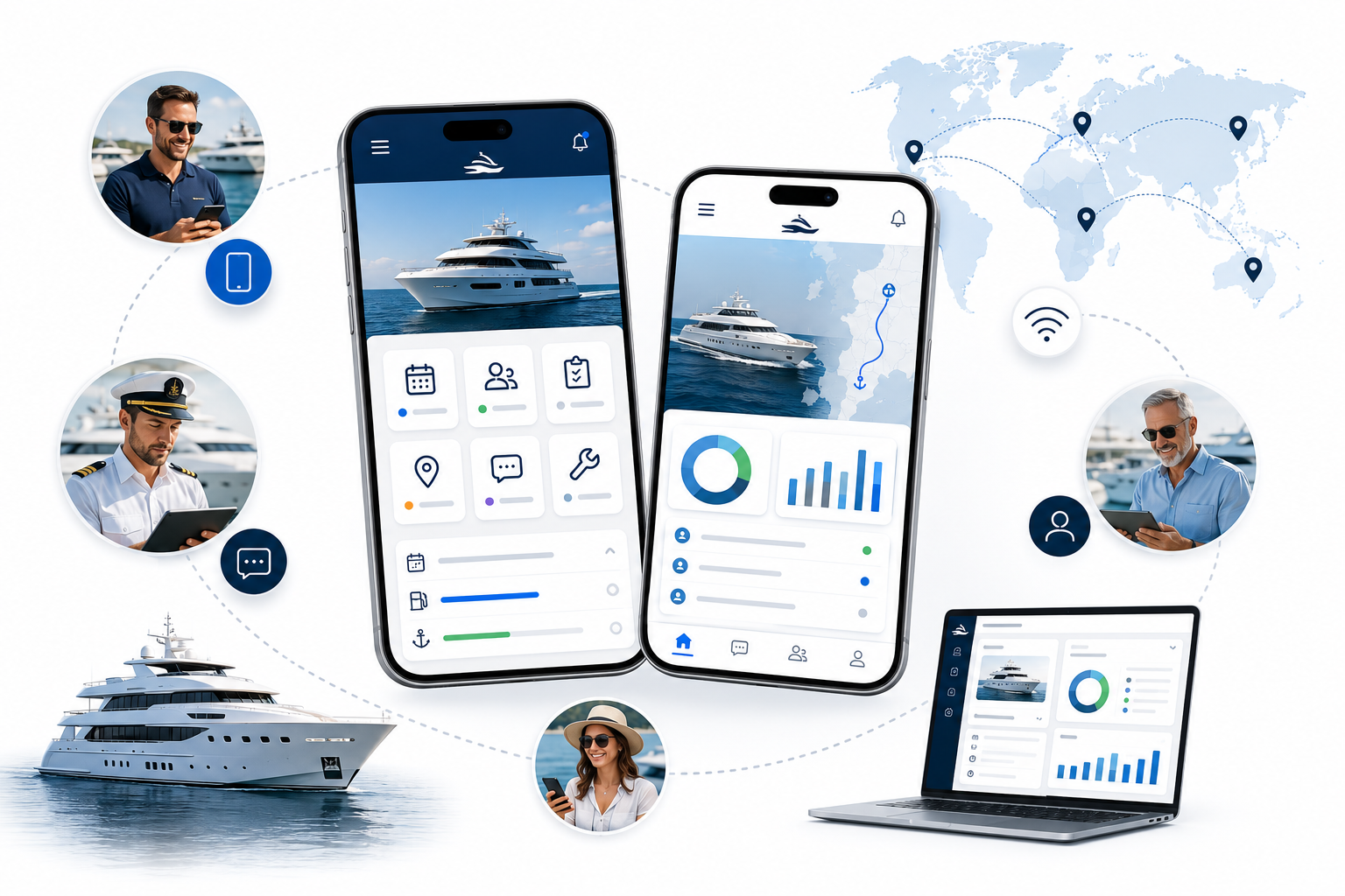 Booking engine illustration