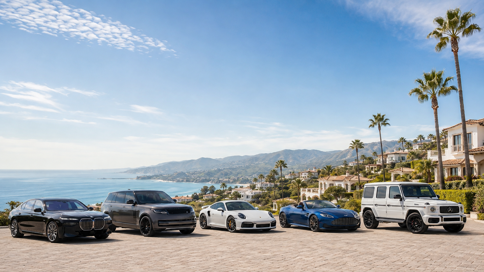 Luxury rental fleet