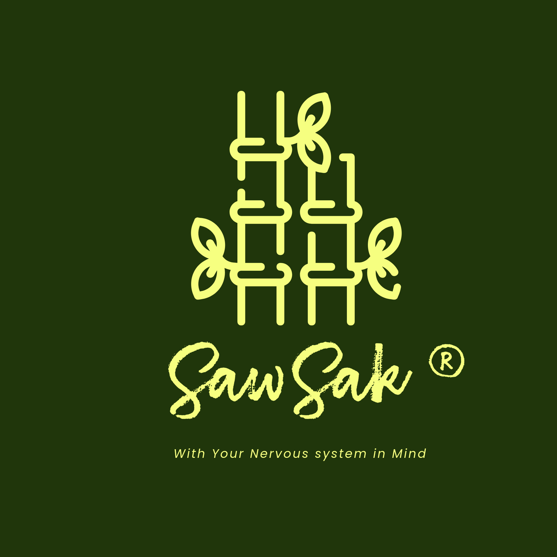 A green book cover with yellow text that reads "Lick Your Chores" and a subtitle "With Your Nervous System in Mind."