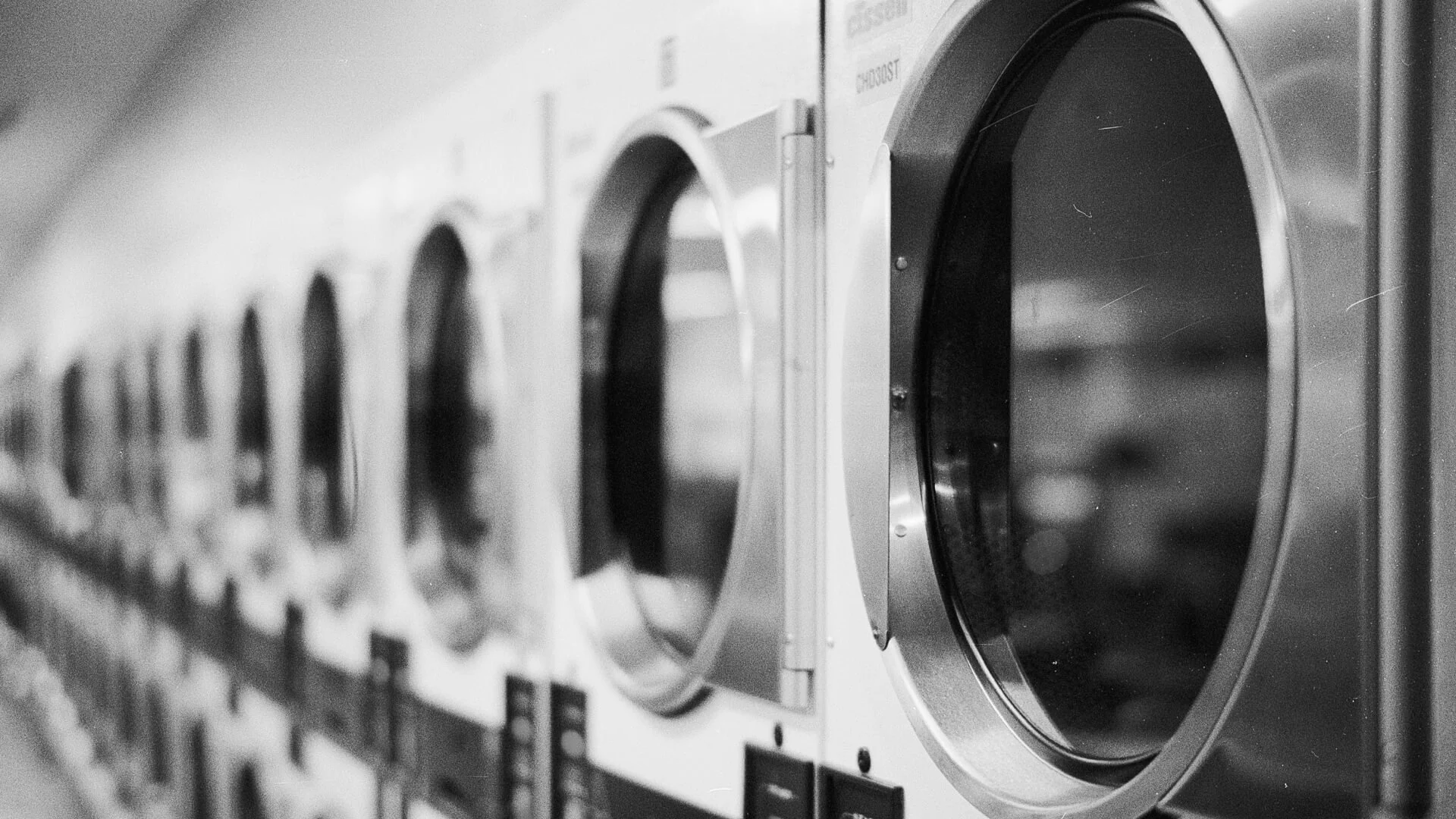 Blue & White Dry Cleaners
