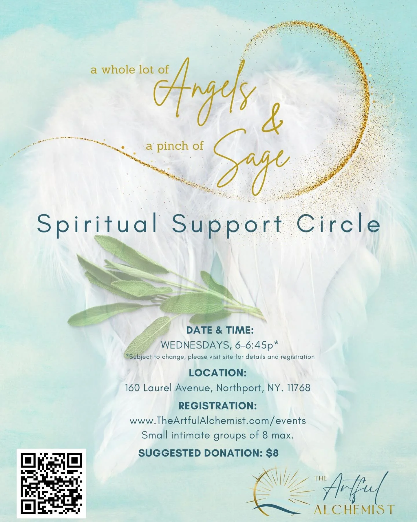Join us for a fun uplifting gathering to strengthen our spiritual health! There&rsquo;s angel messages and energy channeled in, group oracle card reading, wellness guidance for manifesting the life you want and lots of sharing to learn from each othe