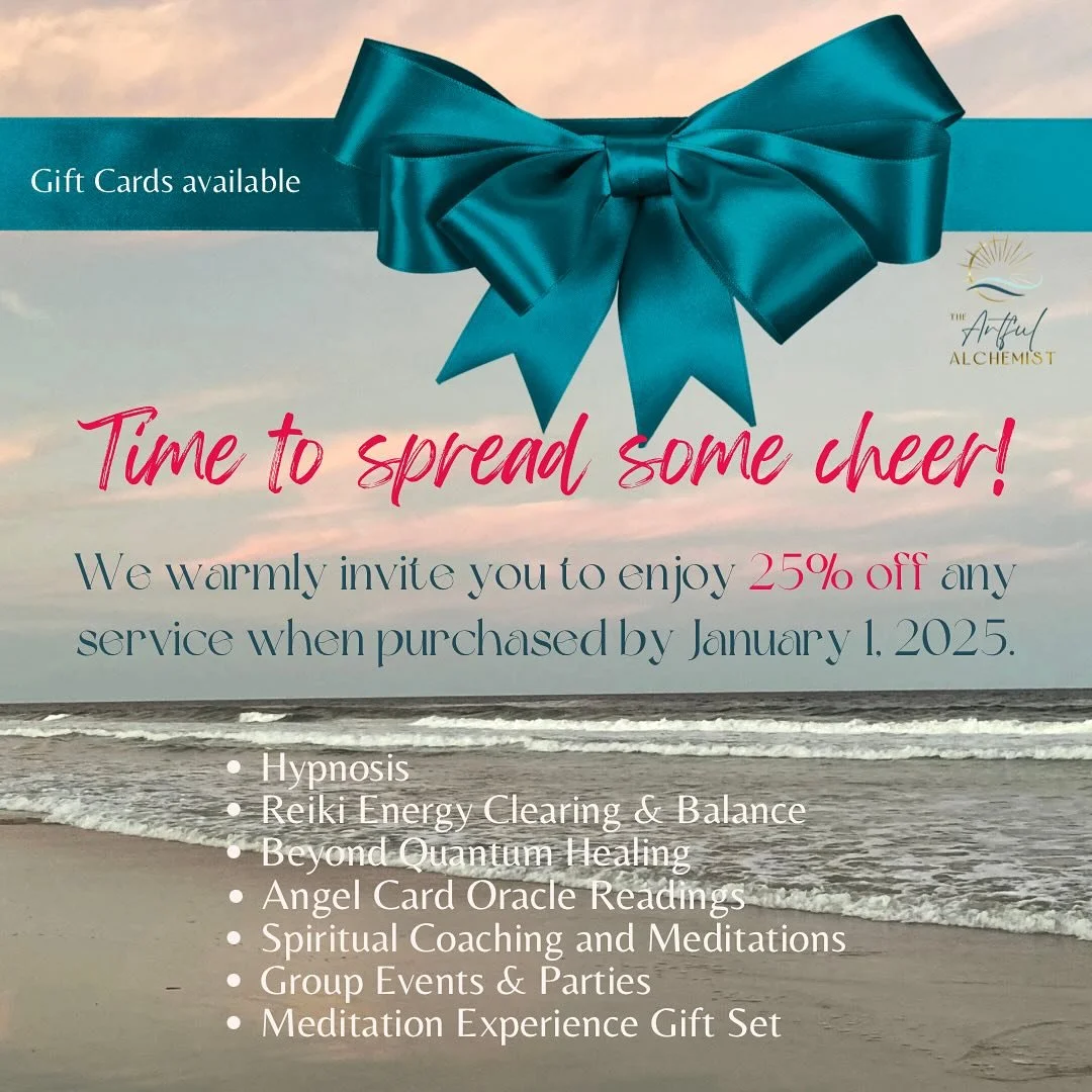 To purchase and explore visit www.TheArtfulAlchemist.com enter discount code JOY25. Happy Holidays!  xoxo, Leilani
