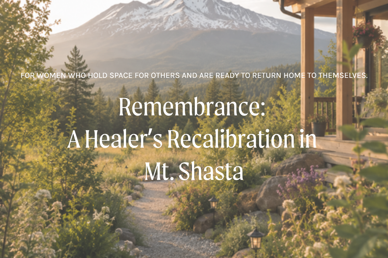 Remembrance: A Healer’s Recalibration in Mt. Shasta
