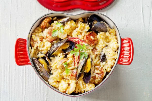 Paella Risotto — Nicole O'Neil