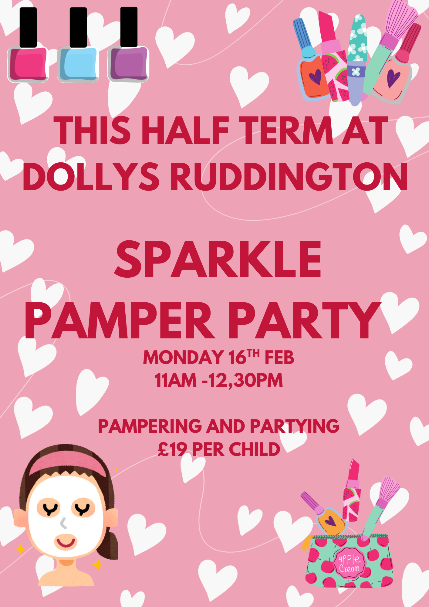 Sparkle Pamper Party 