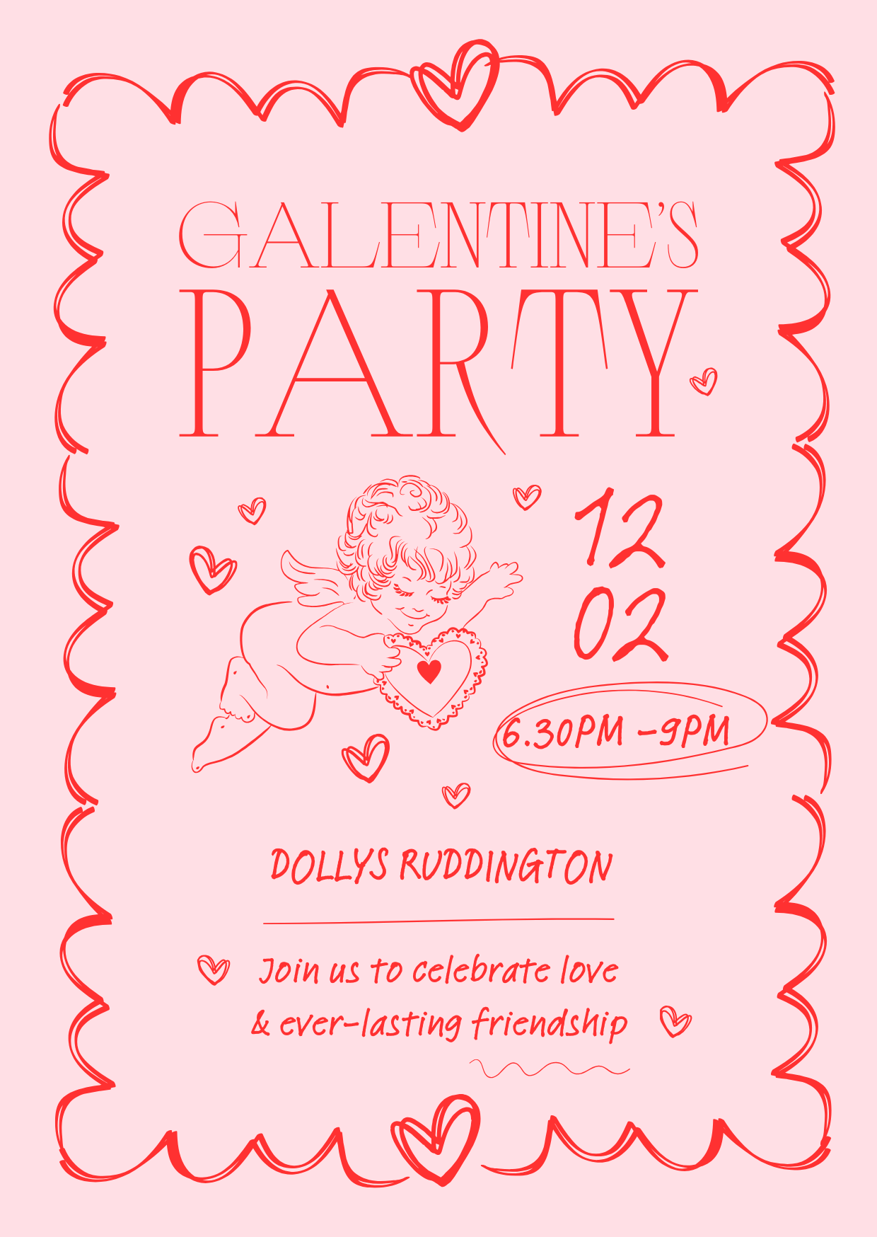 SOLD OUT-Dollys Sisterhood Club- Galentine's Night