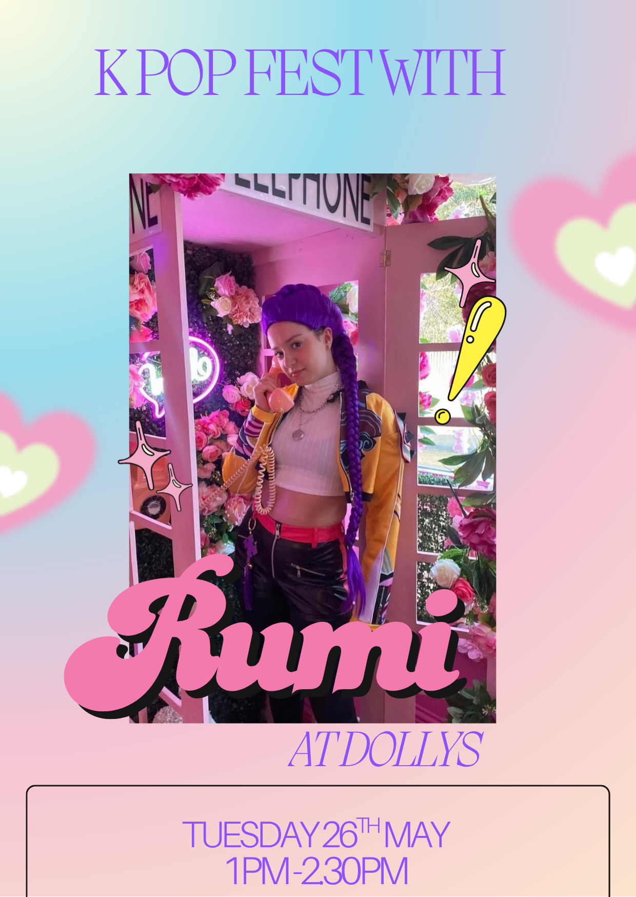 SOLD OUT- K POP FEST with RUMI