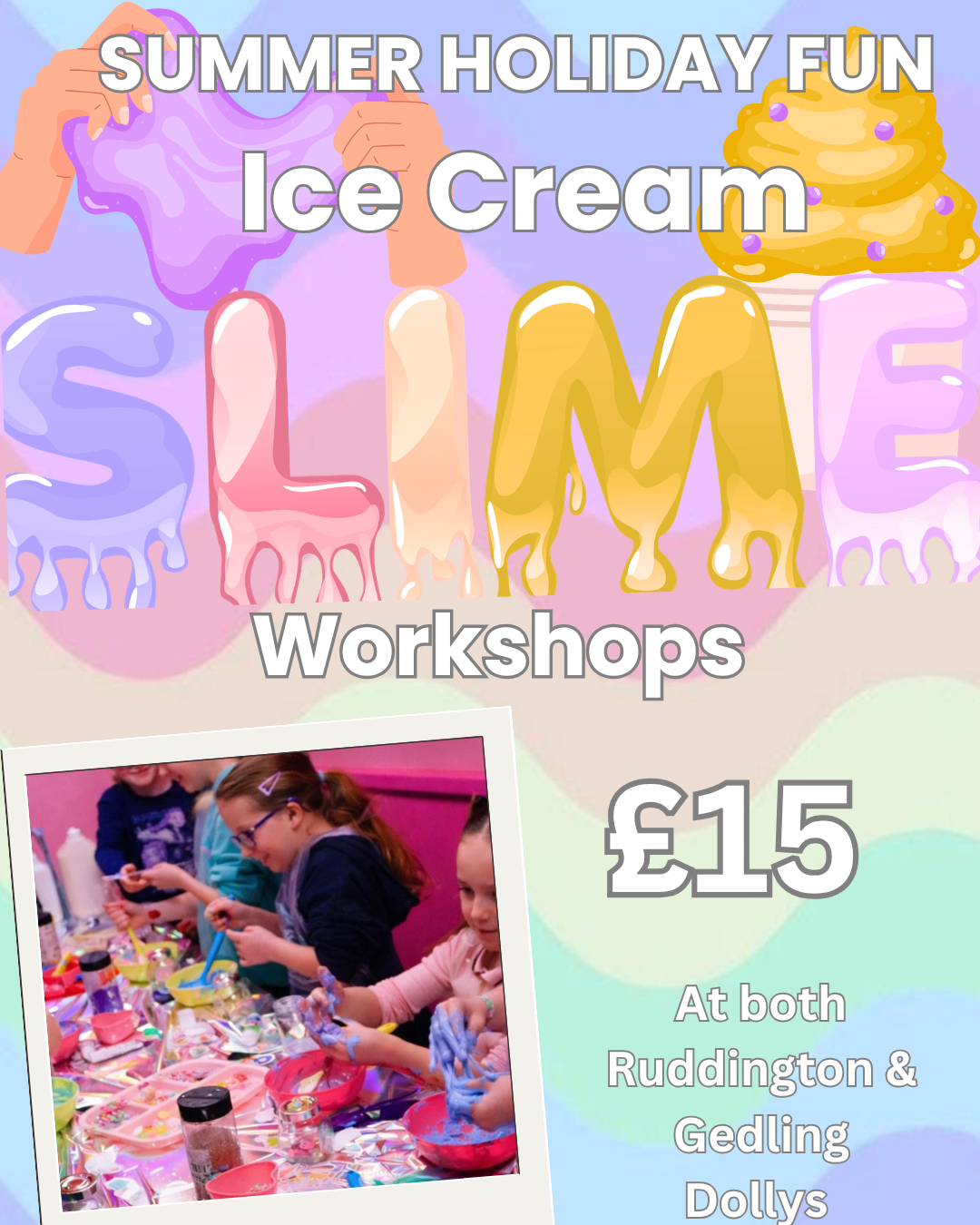 Ice Cream Slime Workshop