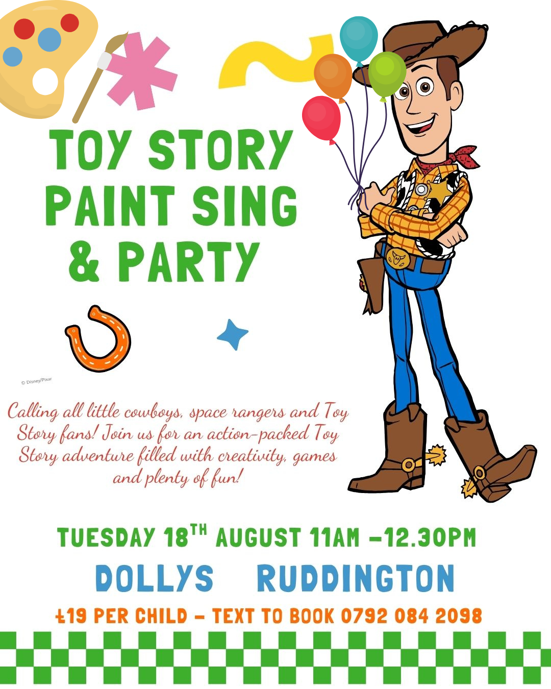 Toy Story Paint Sing & Party