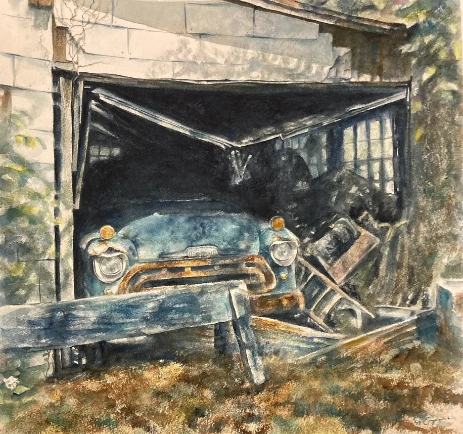 "Junk Drawer" was juried into the 46th Annual Indiana Heritage Arts Exhibition, The Historic Brown County Art Gallery, 2024.