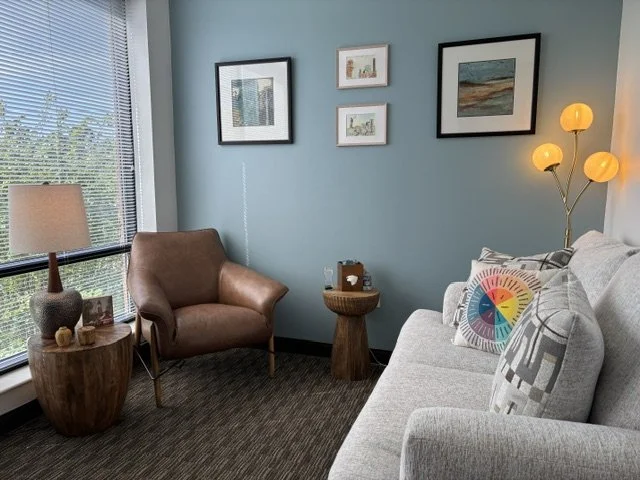 Peaceful therapy office interior — TherapyWorks Birmingham Alabama